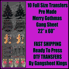 Merry Gothmas Gangsheet