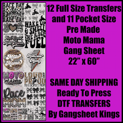 Moto Mama Gang Sheet