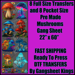 Mushrooms Gangsheet