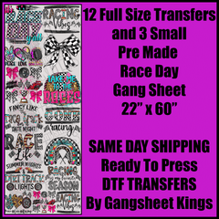 Race Day Gang Sheet