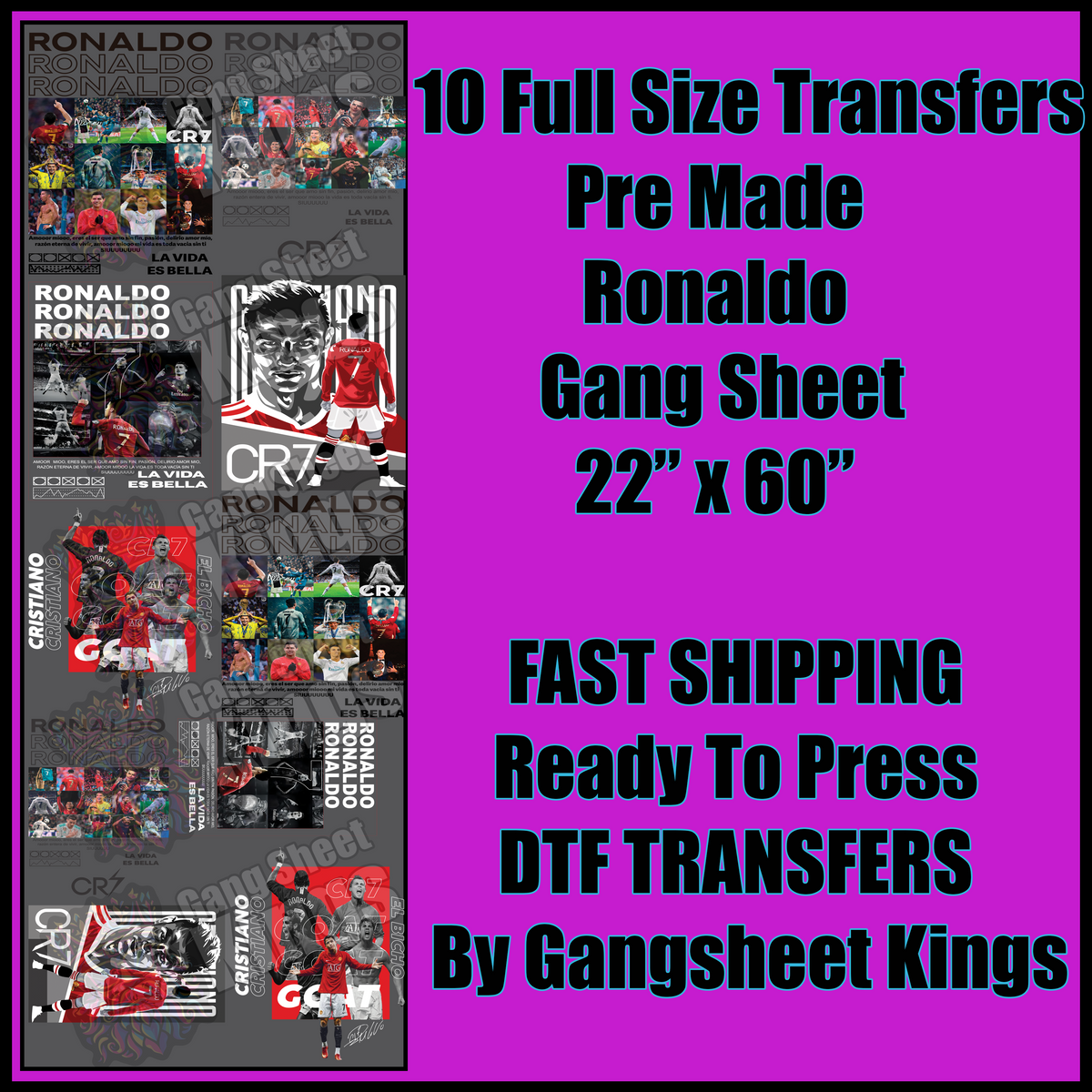 Ronaldo Gangsheet