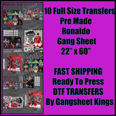 Ronaldo Gangsheet
