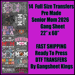 2026 Senior Mom Graduation Gangsheet