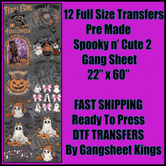 Cute n' Spooky 2 Halloween Gangsheet
