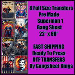 Superman Gangsheet