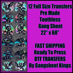 Toothless Gangsheet