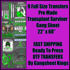 Transplant Survivor Gangsheet