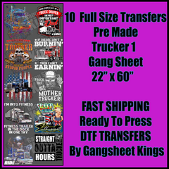 Trucker 1 Gangsheet