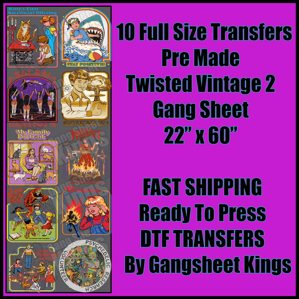 Twisted Vintage 2 Gangsheet