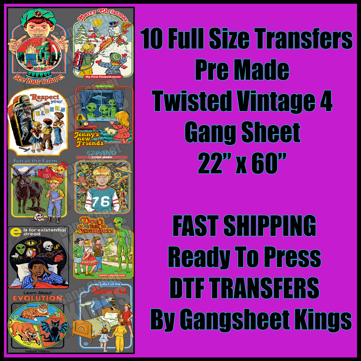 Twisted Vintage 4 Gangsheet
