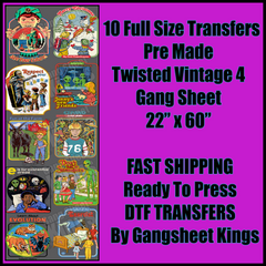 Twisted Vintage 4 Gangsheet