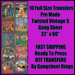 Twisted Vintage 5 Gangsheet